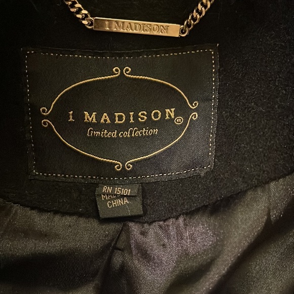 I Madison petite 10 wool with for fox three-quarter coat - Picture 6 of 6